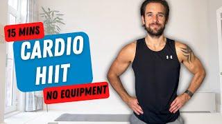 15 Min LOW IMPACT CARDIO HIIT for Fitness & Fat loss | No Equipment