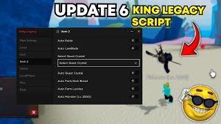 King Legacy Update 6 Script| Best Auto Farm Boss and Complete Feature | Mobile and PC