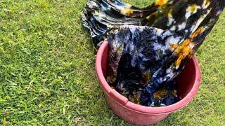 Easy and quick tie dye design