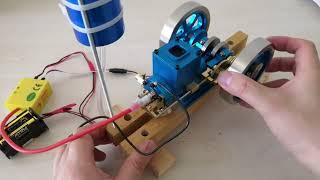 Test of Hit and Miss Engine-EngineDIY