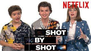 Stranger Things 3 Cast Gaten Matarazzo, Joe Keery & Maya Hawke Break Down a Scene | Shot by Shot