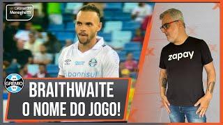 Braithwaite tem estreia empolgante e Grêmio vence Cuiabá por 3 x 1