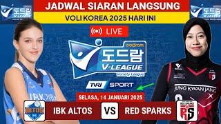 Jadwal Liga Voli Korea 2025 Hari ini: IBK Altos vs Red Sparks - Klasemen Terbaru - Megawati TopSkor