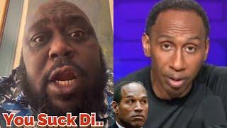 Faizon Love VIOLATES Stephen A Smith For Trashing O.J. Simpson & BET Memorian “YOU HOUSE N.