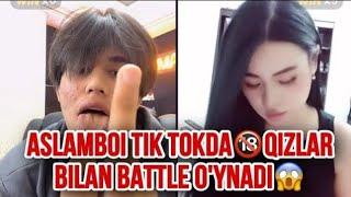 ASLAMBOI QIZLAR BILAN TIK TOKDA BATL//#aslamboi #aslam #tiktok #tiktokvideo