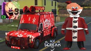 Ice Scream 3 - Christmas Mod - Rod is Santa Claus - Ice Scream 3 CHRISTMAS SANTA MOD - Android & iOS