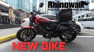 DUCATI Scrambler FULL THROTTLE (ft. Rhinowalk Bags Review) | Captain JC Rage