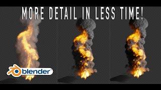 Optimizing Smoke in Blender 3d: Better Renders with 2 Beginner Tips! (No Add-ons)