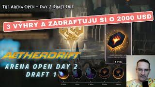 Cesta za Aetherdrift draftem o 2000 USD startuje | Arena Open Day 2 - Draft 1 | MTGA drafty česky