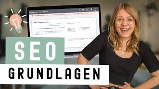 SUCHMASCHINENOPTIMIERUNG lernen • SEO Tipps für Anfänger [ GRUNDLAGEN zur SEO OPTIMIERUNG]