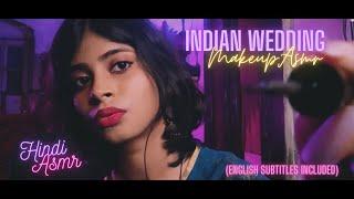 Indian ASMR | Relaxing Makeup Roleplay  | Personal Attention, Face Touching for Sleep | Hindi ASMR