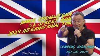 Bruce Springsteen - Live In London - 25th July 2024 - A Short Documentary