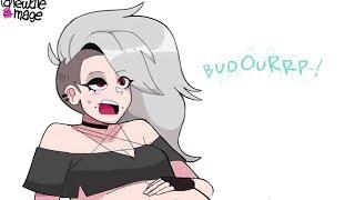 Loona burping (Dr-Worm)