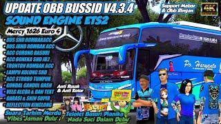 UPDATE TAHUN BARU !! OBB BUSSID V4.3.4 SOUND ETS2 MERCY 1626 | Grafik Hd | Pianika Basuri Rungkad