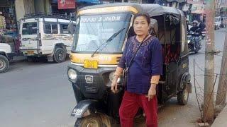 Mizo zinga hmeichhe Auto Rickshaw driver hmasa ber (?) Pi Maawmi kawmna