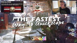 How To QUICKSCOPE FASTER in WWII...