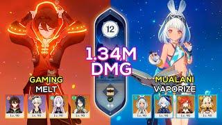 C0 Mualani Vaporize & C6 Gaming Melt | Spiral Abyss 5.3 | Genshin Impact