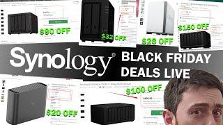 Die BESTEN Synology NAS Black Friday-Angebote (DS923+, DS1821+, BeeStation, DS223j, DS124 und mehr)