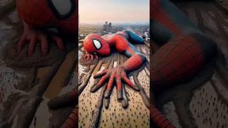  Titan Spider-Man on the ricefields  Avengers Evolution  #shorts #marvel #avengers #spiderman