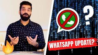 Whatsapp Privacy Policy Update - Stop Using Whatsapp???