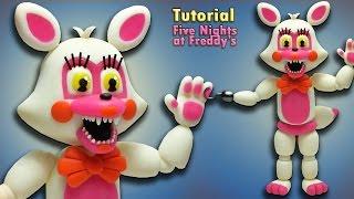 FNaF World  Adventure Funtime Foxy/ Toy Foxy - Polymer clay Sculpture (REUPLOAD)