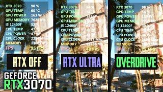 Cyberpunk 2077 | RTX 3070 | UPDATE 1.62 | Ray Tracing Overdrive Path | Benchmark