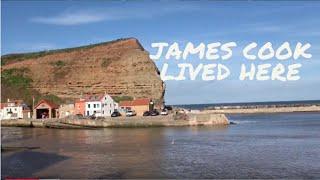 Staithes, Traditional Fishing Village of North Yorkshire, England