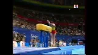 XIAO Junfeng (CHN) vault - 2000 Sydney Olympics Team