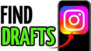 HOW TO SEE DRAFTS ON INSTAGRAM!