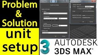 How to Convert mm Unit in to Inch in 3ds Max | Unit Setup Tutorial in Hindi