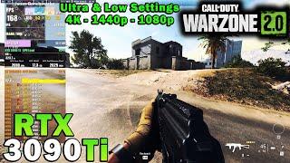 Call of Duty: WARZONE 2.0 BR | RTX 3090 Ti | R7 5800X3D | 4K - 1440p - 1080p | Max & Low Settings