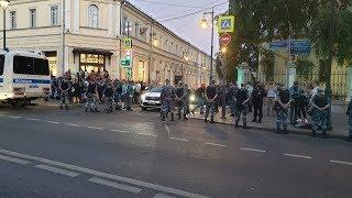 СРОЧНО️Протест у посольства Республики Беларусь в Москве / LIVE 09.08.20