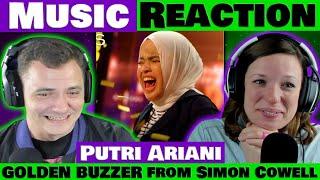 Putri Ariani - GOLDEN BUZZER Moment on AGT 2023 REACTION @putriarianiofficial