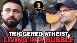 Atheist Gets Disrespectful When He Loses Badly | Hashim | Mansur | Speakers Corner