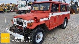 Toyota Land Cruiser troopy for sale @ lamersmachinery.com