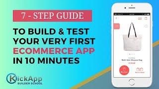 How To Build An App - eCommerce Store Mobile App In 7 Steps