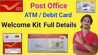 Post Office ATM Card Kit Full Details | Post office ATM Debit Card Pin Generation process| Unboxing