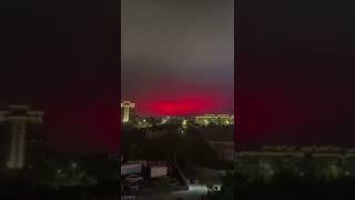 The Bizarre Phenomenon in China's Sky - China Red Sky