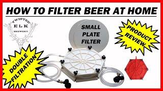 How To Filter Beer At Home | Review and Operation of Small Beer Plate Filter Kit from MoreBeer