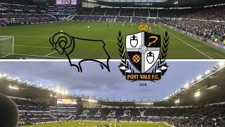 Vale the worst team to come to pride park? Derby County vs Port Vale