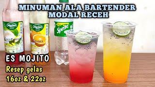 CUMA MODAL SIRUP DAN SODAIde jualan es Mojito | usaha minuman untung besar saat cuaca panas