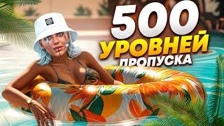 ОТКРЫЛИ 500 УРОВНЕЙ ЛЕТНЕГО ПРОПУСКА GTA 5 RP! ВЫБИЛА РЕДКУЮ МАШИНУ ЛЕТА 2024 В ГТА 5 РП!