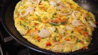 Quick and Easy way to make Tasty and  Fluffy Omelette