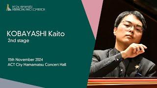 KOBAYASHI Kaito / Second Stage, the 12th Hamamatsu International Piano Competition