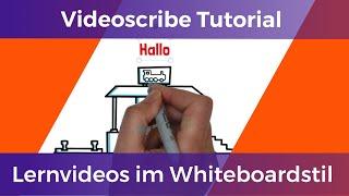 WHITEBOARD VIDEOS ERSTELLEN - mein Videoscribe Tutorial (2021)