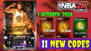 ️OCTOBER NEWREDEEM️Nba 2k Mobile Redeem Codes 2024 -Nba 2k Mobile Redeem Codes