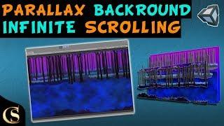 Unity Parallax Backround Effect for Infinite Scrolling Games