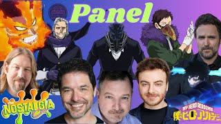 My Hero Academia Voice Actors: John Swasey, Jason Liebrecht, Patrick Seitz & More! | Nostalgia Con