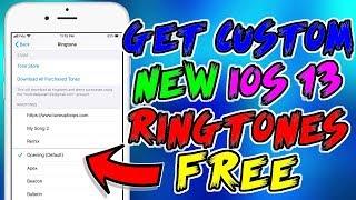 How To Get Custom Ringtones For FREE On Your iPhone (NO Jailbreak) iOS 13 & 12