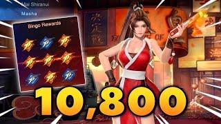 I SPENT 10,800  IN MLBB x THE KING OF FIGHTERS '97 BINGO EVENT! THE WORST KOF BINGO PATTERN! - MLBB